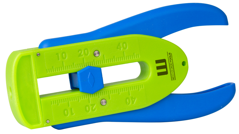 Präzisions-Abisolierer S Green Line | udržateľný nástroj na odizolovanie I pre tenké vodiče a drôty, rozsah odizolovania od 0,12 mm do 0,8 mm (36-20 AWG)