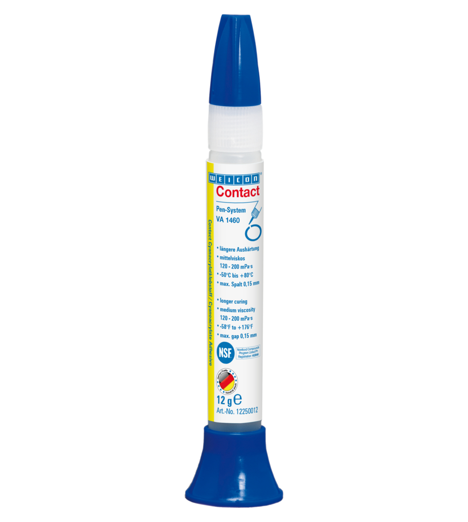 VA 1460 kyanakrylátové lepidlo | stredne viskózne sekundové lepidlo, odolné proti vlhkosti VA 1460 kyanakrylátové lepidlo | stredne viskózne sekundové lepidlo, odolné proti vlhkosti