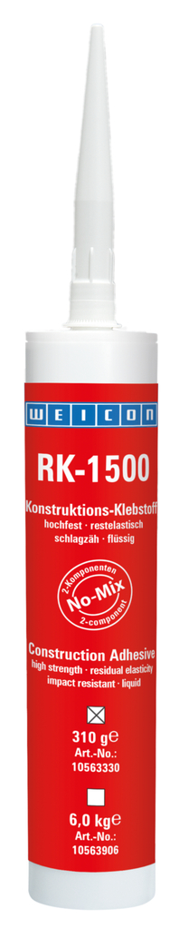 RK-1500 | akrylátové konštrukčné lepidlo, tekuté No-Mix lepidlo