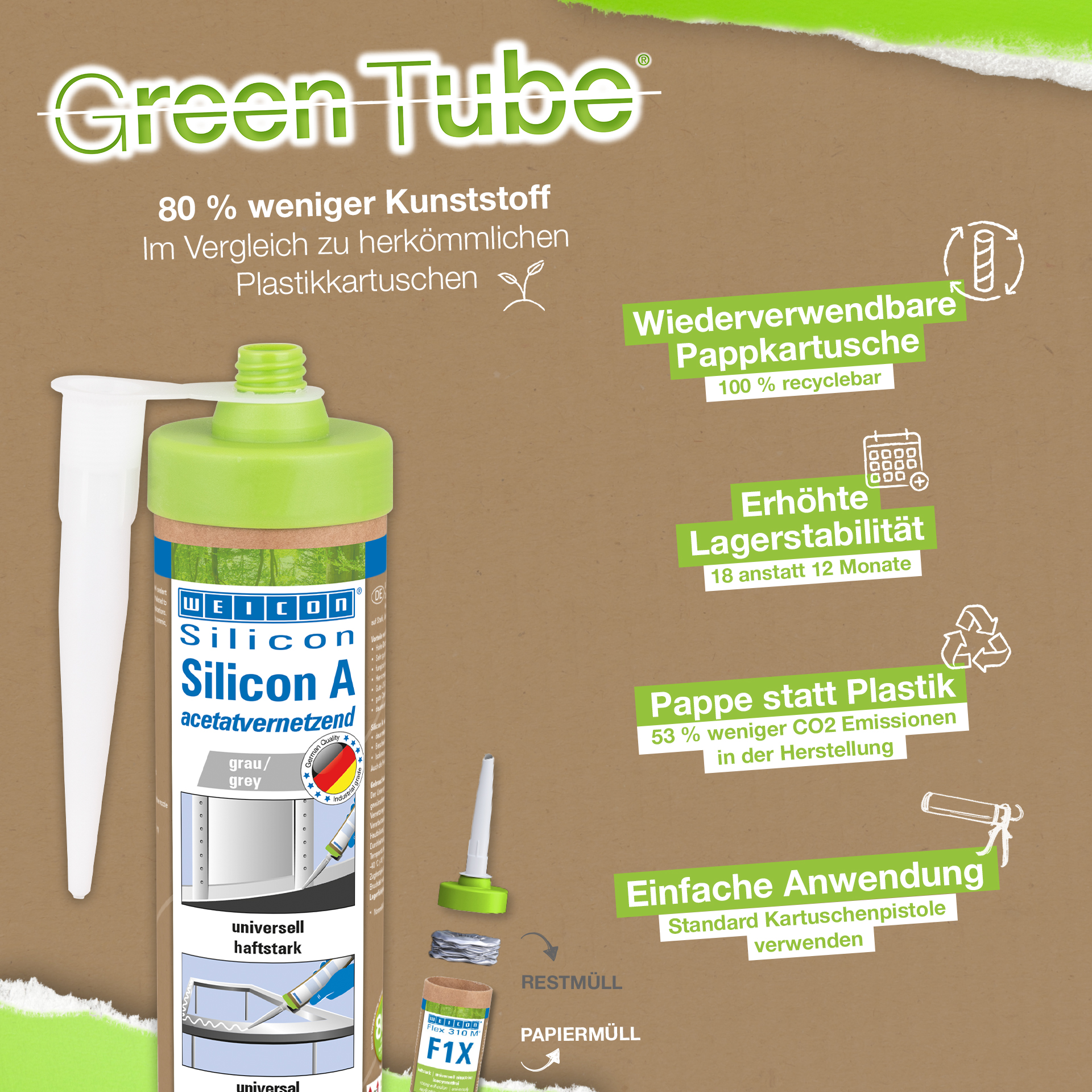 Silicon A | acetátovo tuhnúci a fungicídny tmel