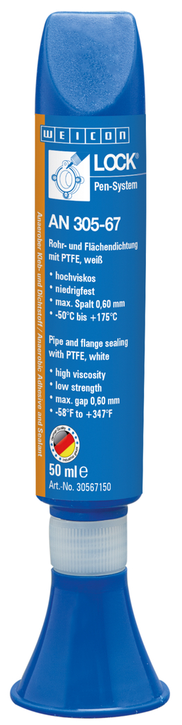 WEICONLOCK® AN 305-67 tesnenie rúrkových závitov a plošné tesnenie | s PTFE, nízka pevnosť