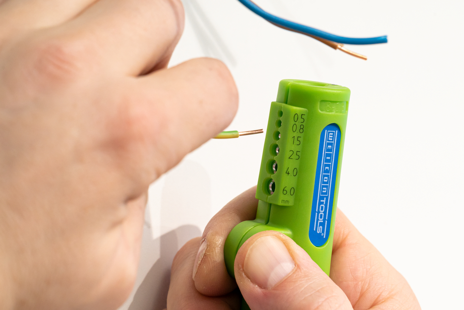 Quadro-Stripper No. 16 Green Line | Odizolovacie náradie je vyrobené až z 97 % z obnoviteľných surovín I multifunkčný odizolovací nástroj, pracovný rozsah odizolovania 0,5 - 6,0 mm² I odizolovanie 8 - 13 mm Ø
