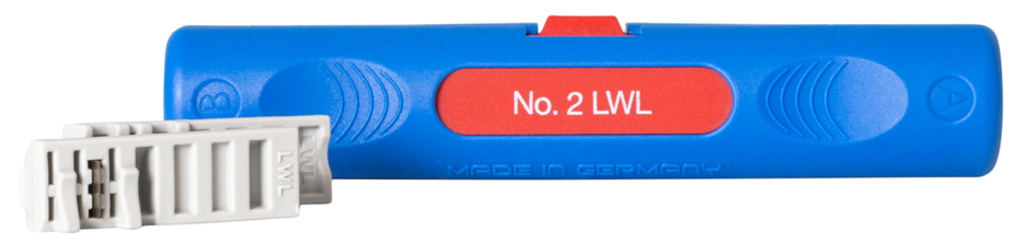 LWL Fibre Tube No. 2 | nástroj na odizolovanie špeciálnych nárazníkových trubíc z káblov z optických vlákien