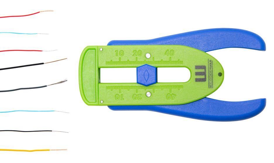 Precision Wire Stripper S Green Line | udržateľný nástroj na odizolovanie I pre tenké vodiče a drôty, rozsah odizolovania od 0,12 mm do 0,8 mm (36-20 AWG)