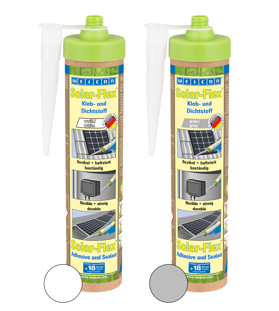 Solar-Flex® | lepidlo a tmel na báze MS-polymérov odolný proti poveternostným vplyvom pre solárne aplikácie