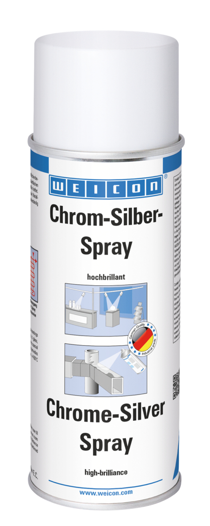 Chróm-striebro-sprej | vysoko lesklý povrchový náter