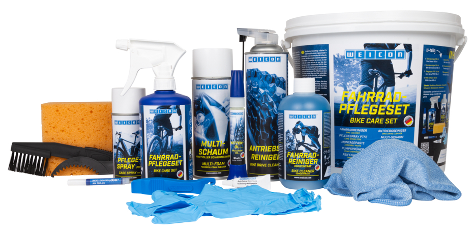 Súprava na ošetrenie bicykla 13-dielna  | na ošetrovanie pre všetky typy bicyklov