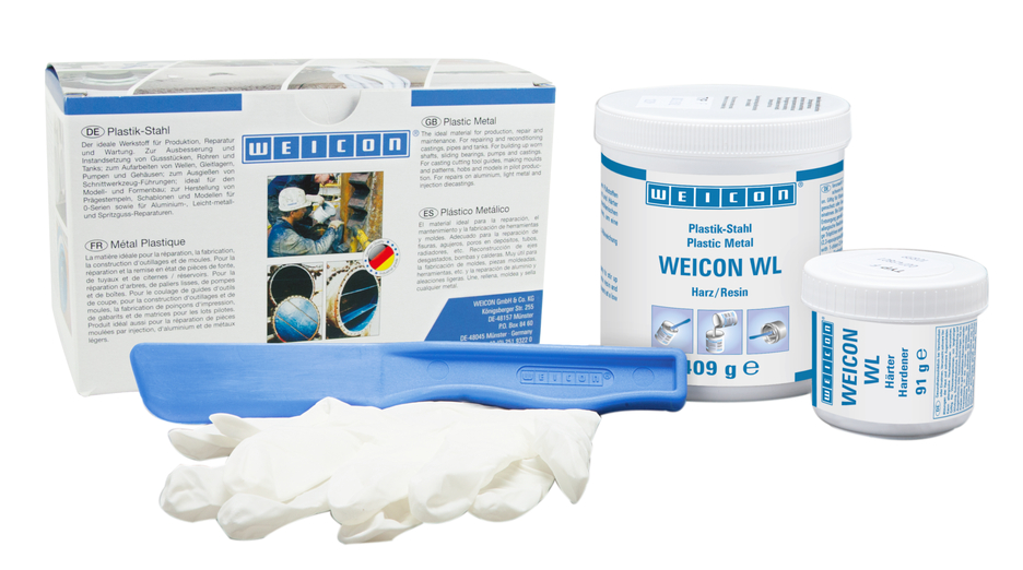 WEICON WL | keramikou plnený systém epoxidovej živice na vysokú ochranu proti opotrebovaniu