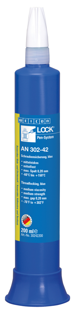 WEICONLOCK® AN 302-42 zaistenie skrutiek | stredná pevnosť, so schválením na pitnú vodu