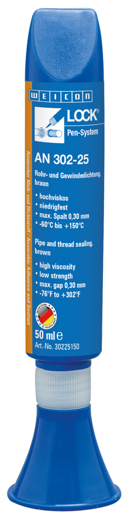 WEICONLOCK® AN 302-25 tesnenie potrubí a závitov | pre hrubé závity, nízka pevnosť