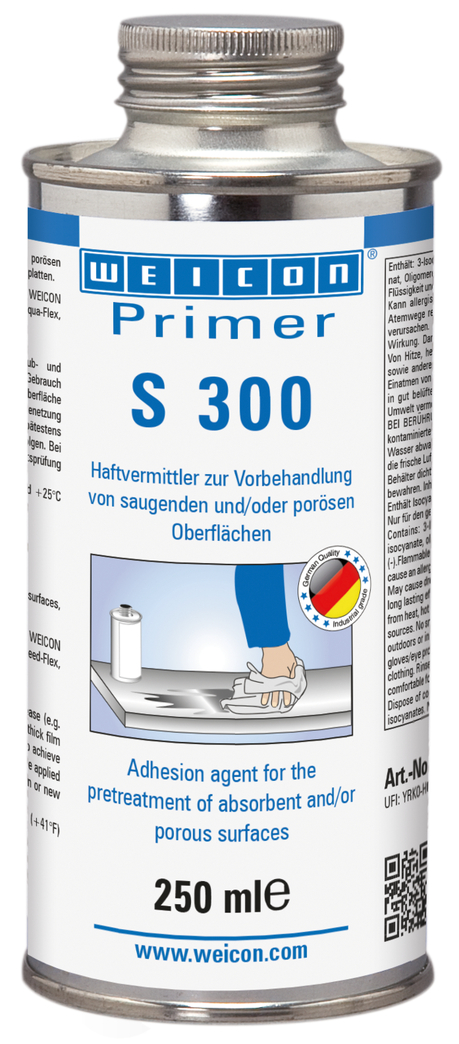 WEICON Primer S 300 | prostriedok na zlepšenie priľnavosti na savé a porézne povrchy WEICON Primer S 300 | prostriedok na zlepšenie priľnavosti na savé a porézne povrchy
