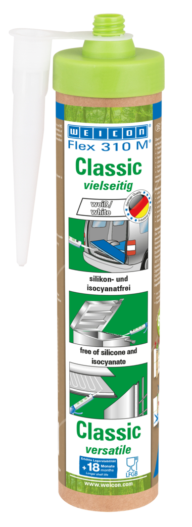 Flex 310 M® Classic | elastické lepidlo na báze MS-Polymérov na všestranné použitie