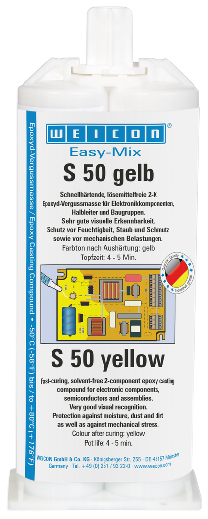 Easy-Mix S 50 žltá | Epoxidová zalievacia hmota