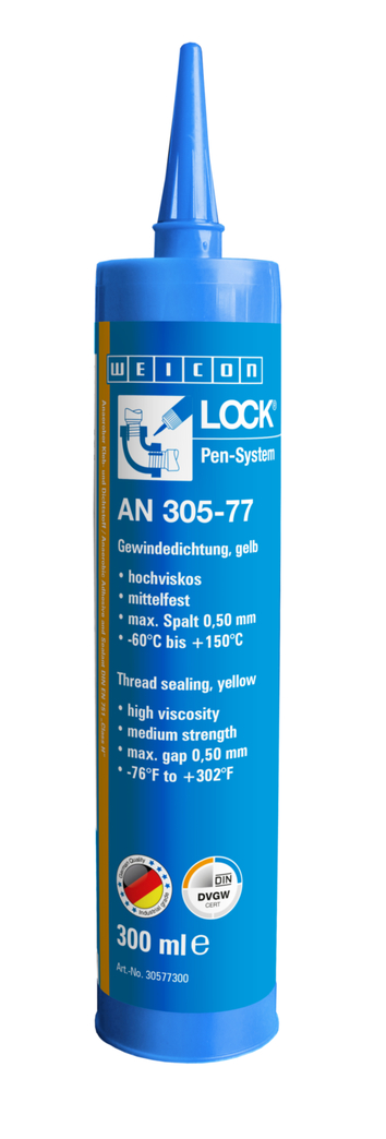 WEICONLOCK® AN 305-77 tesnenie závitov | stredná pevnosť, so schválením na pitnú vodu WEICONLOCK® AN 305-77 tesnenie závitov | stredná pevnosť, so schválením na pitnú vodu