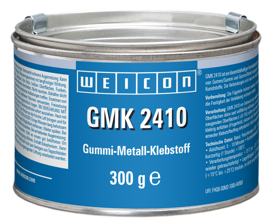 GMK 2410 kontaktné lepidlo | silné a rýchlo tvrdnúce 1K lepidlo guma-kov