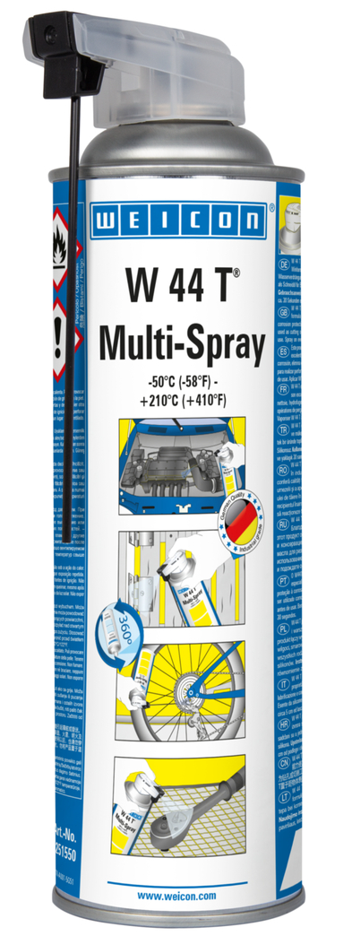 W 44 T® Multi-Spray | mazací a multifunkčný olej s 5-násobným účinkom W 44 T® Multi-Spray | mazací a multifunkčný olej s 5-násobným účinkom