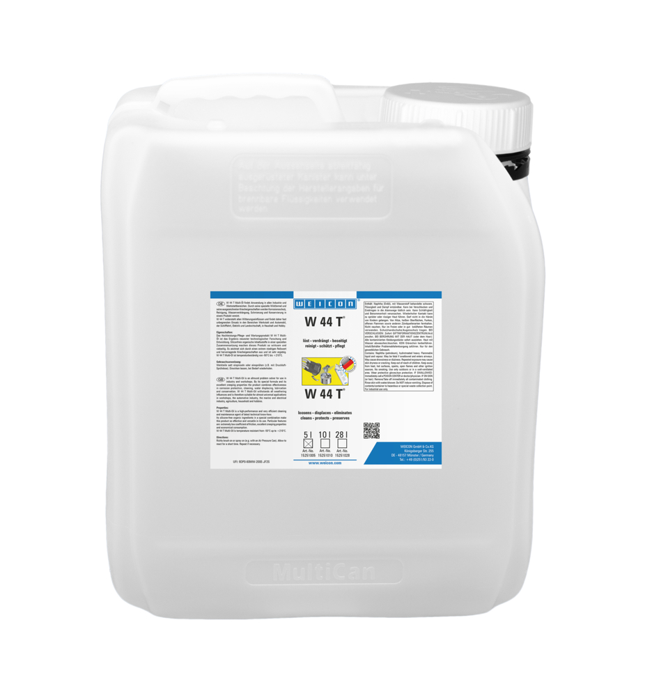 W 44 T® | mazací a multifunkčný olej s 5-násobným účinkom