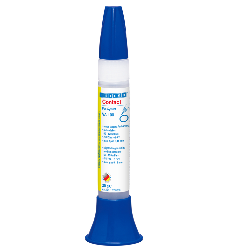 VA 100 kyanakrylátové lepidlo | sekundové lepidlo na kov, plast a gumu