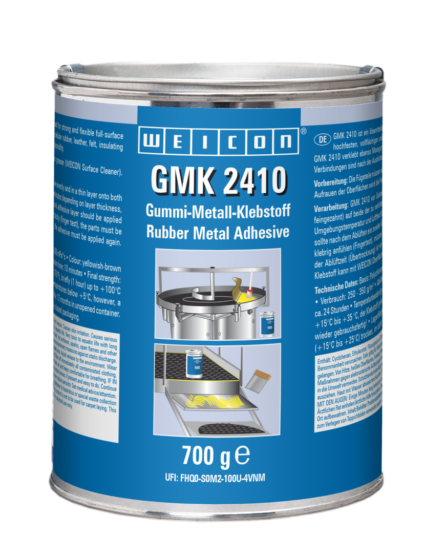 GMK 2410 kontaktné lepidlo | silné a rýchlo tvrdnúce 1K lepidlo guma-kov