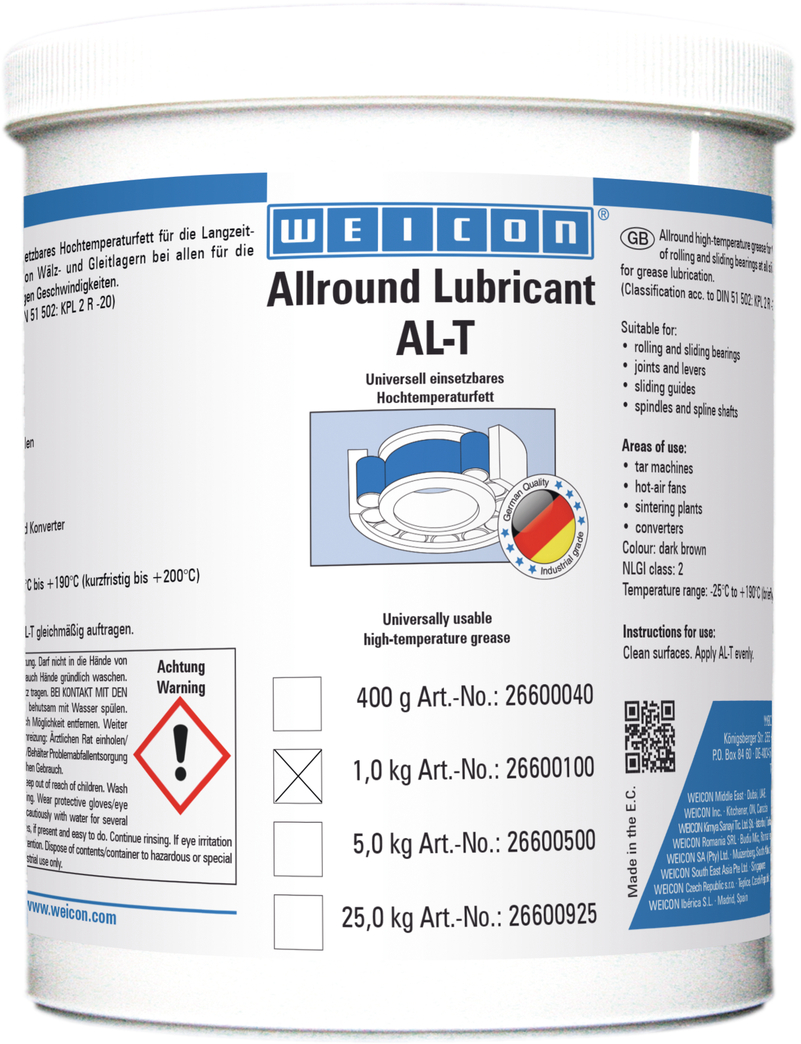 AL-T | Hochtemperaturfett 190°C