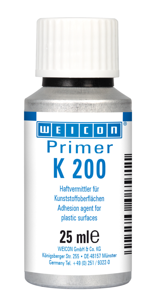 WEICON Primer K 200 | Primer pre zlepšenie priľnavosti na nesavé plastové povrchy