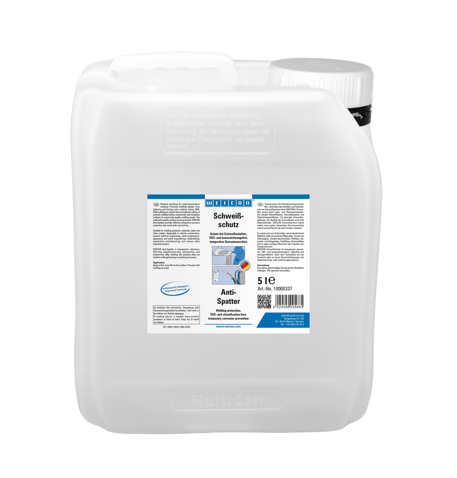 Ochrana pri zváraní | Ochrana bez VOC a bez označenia počas zváračských prác