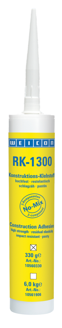 RK-1300 | Acrylat-Strukturklebstoff, pastöser No-Mix Klebstoff