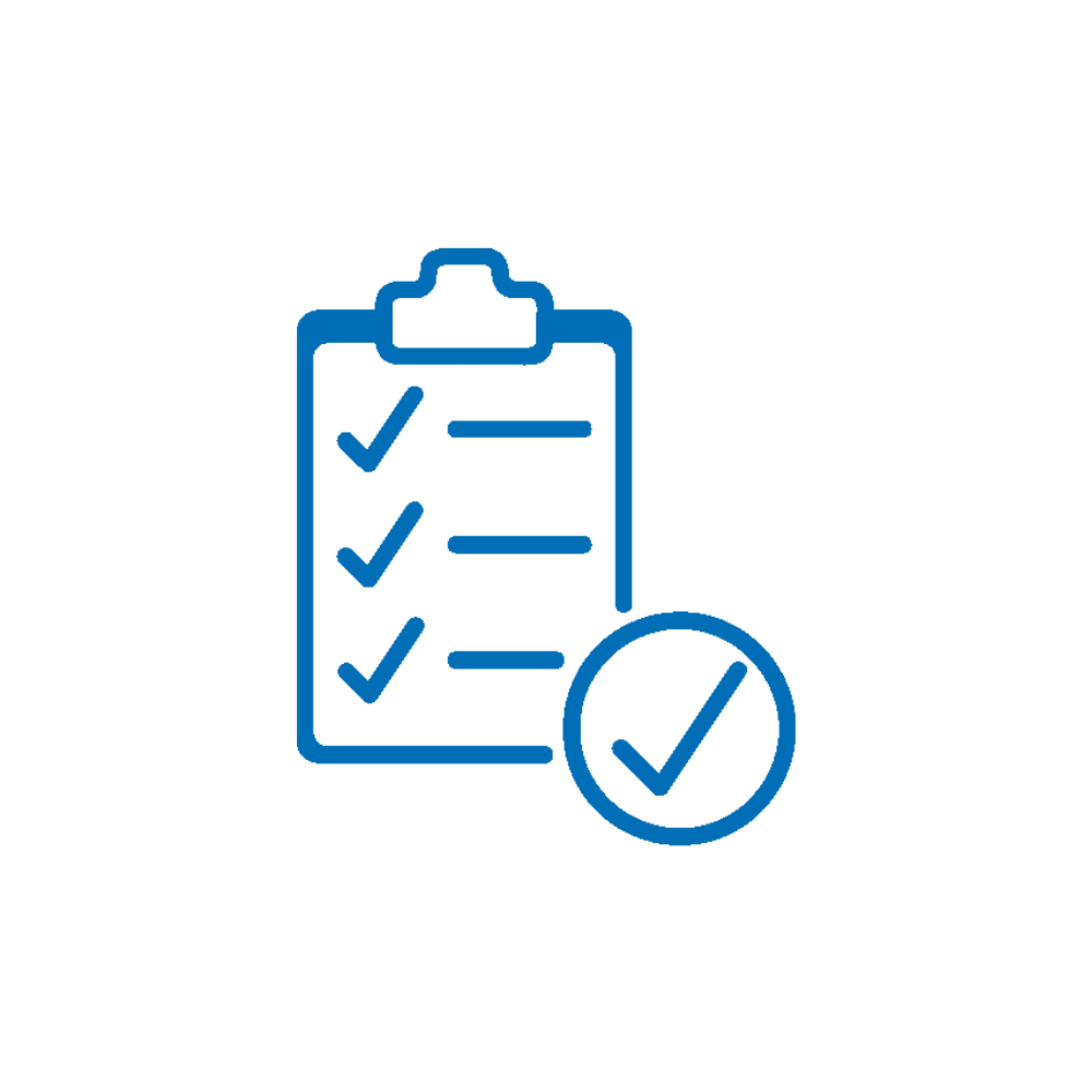 Piktogram kontrolný zoznam