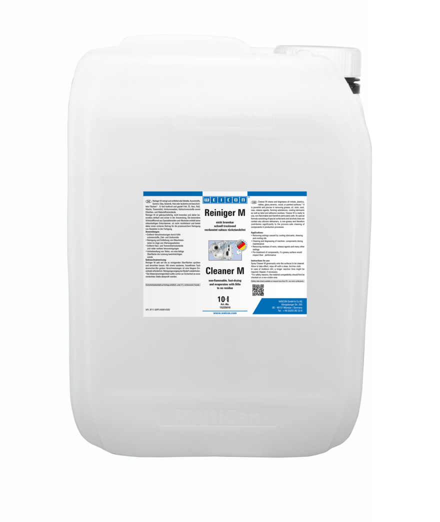 Čistič M | výkonný špeciálny čistič, nehorľavý