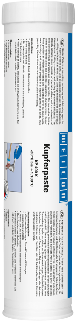 Medená pasta | mazacia a separačná pasta na báze medi