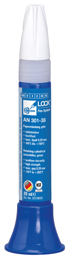 WEICONLOCK® AN 301-38 spájanie dielov | vysoká pevnosť, stredná viskozita
