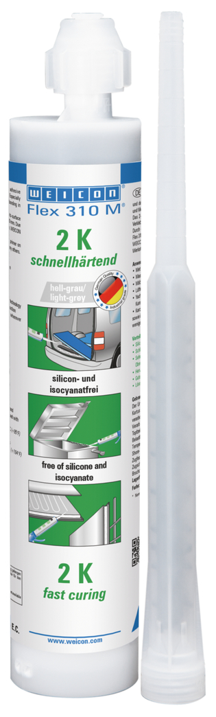 Flex 310 M® 2-K | elastické lepidlo na báze hybridného polyméru, rýchlo tvrdnúce