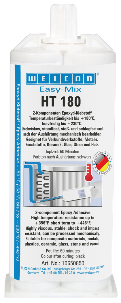 Easy-Mix HT 180 | epoxidové lepidlo odolné proti vysokým teplotám do 180°C Easy-Mix HT 180 | epoxidové lepidlo odolné proti vysokým teplotám do 180°C