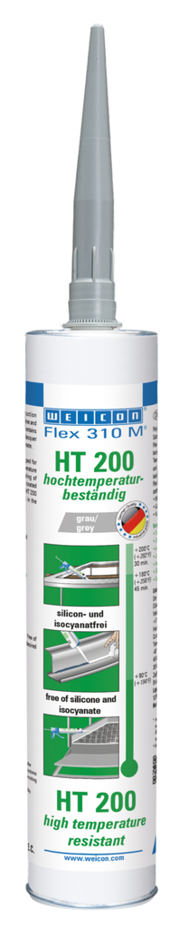 Flex 310 M® HT 200 | Lepidlo a tmel na báze MS polymérov s veľmi vysokou počiatočnou priľnavosťou, odolné voči teplotám do 200 °C