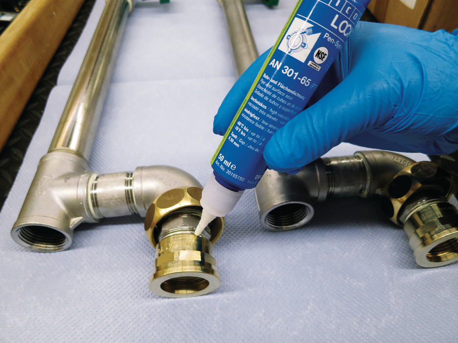 WEICONLOCK® AN 301-65 tesnenie rúrkových závitov a plošné tesnenie | s PTFE, stredná pevnosť, so schválením pre pitnú vodu
