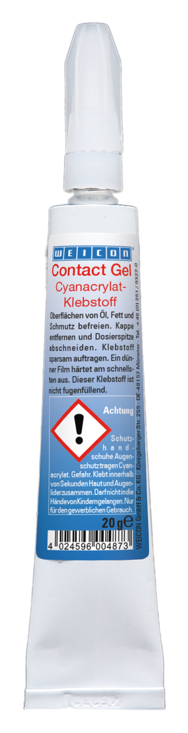 Contact GEL | pastovité sekundové lepidlo pre pórovité povrchy