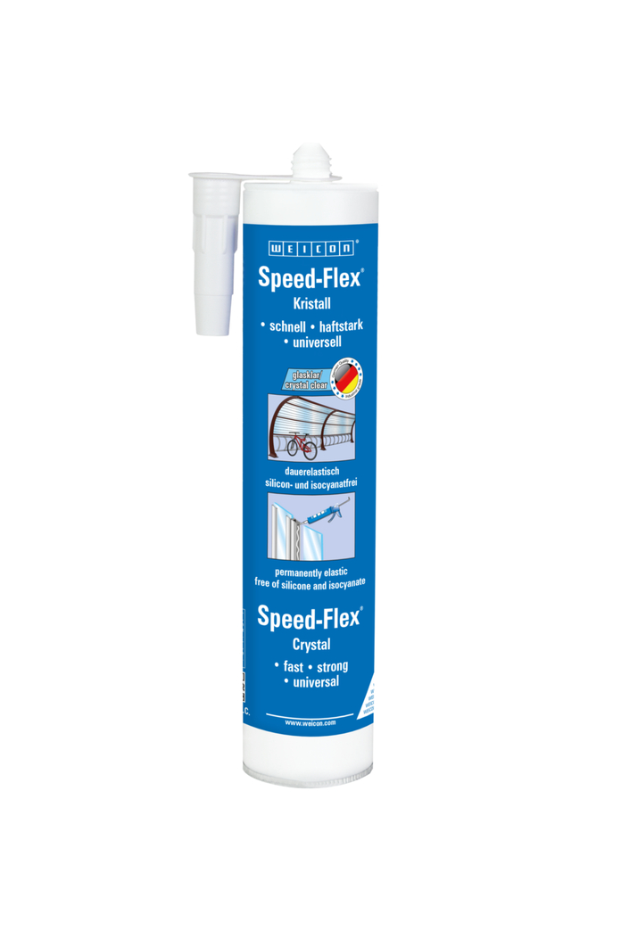 Speed-Flex® Crystal | Lepidlo a tmel na kryštálovo čisté lepenie na báze MS polymérov