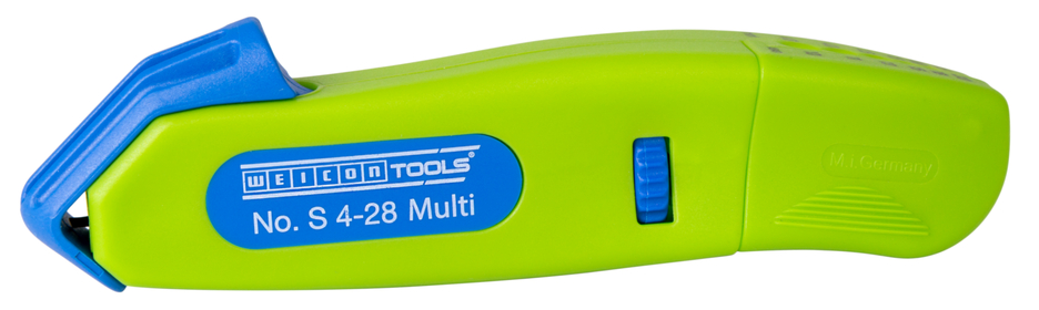 Kabelmesser No. S 4-28 Multi  Green Line | udržateľný nástroj na odizolovanie | s integrovanou funkciou odizolovania od 0,5 - 6,0 mm² | pracovný rozsah Ø 4 - 28 mm Kabelmesser No. S 4-28 Multi  Green Line | udržateľný nástroj na odizolovanie | s integrovanou funkciou odizolovania od 0,5 - 6,0 mm² | pracovný rozsah Ø 4 - 28 mm