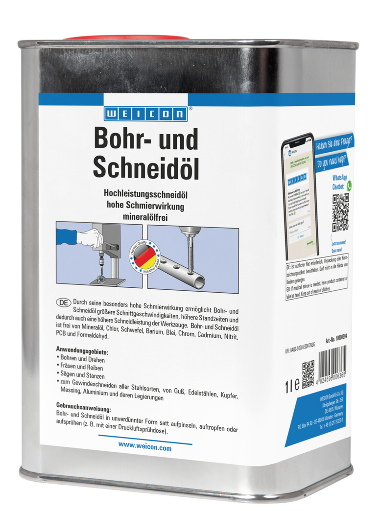 WEICON Vŕtací a rezný olej | olej na vŕtanie a rezanie