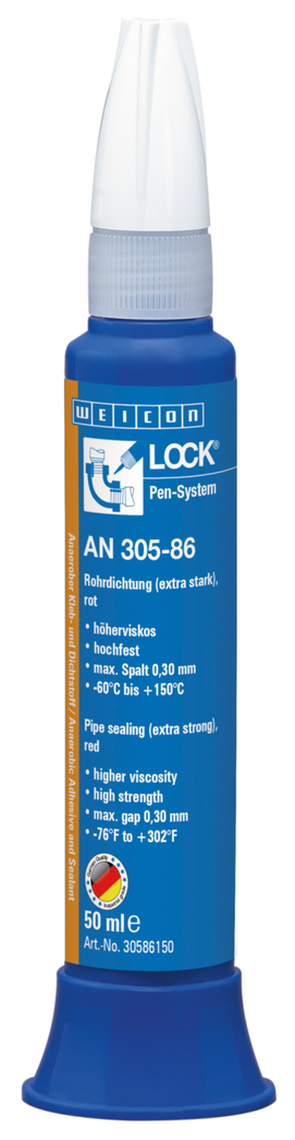 WEICONLOCK® AN 305-86 tesnenie rúrkových závitov | extra silný, vysoká pevnosť, vyššia viskozita