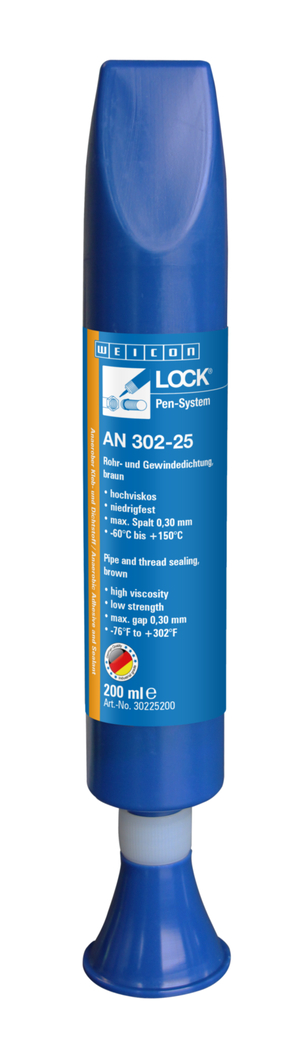 WEICONLOCK® AN 302-25 tesnenie potrubí a závitov | pre hrubé závity, nízka pevnosť