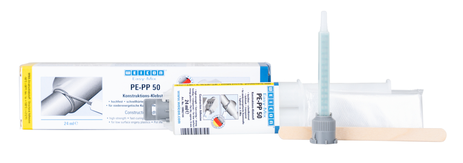 Easy-Mix PE-PP 50 | lepidlo na plasty, na báze metylakrylátu pre špeciálne plasty