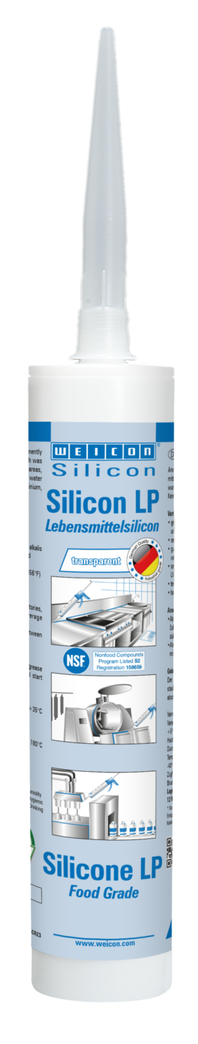 Silikón LP | dauerelastischer Dichtstoff für den Trinkwasser- und Lebensmittelbereich
