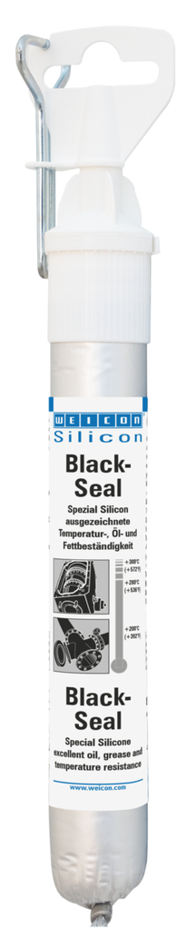 Black-Seal špeciálny silikón | trvalo elastický tmel pre oblasti odolné proti olejom alebo mastnote
