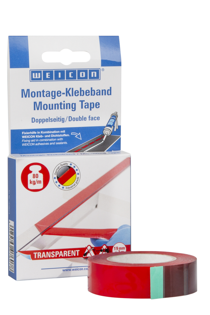 Montážna páska transparentná | obojstanná