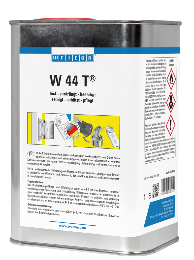 W 44 T® | mazací a multifunkčný olej s 5-násobným účinkom