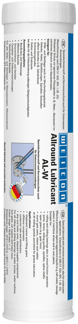 AL-W vysoko výkonné mazivo | špeciálne mazivo aj pod vodou AL-W vysoko výkonné mazivo | špeciálne mazivo aj pod vodou