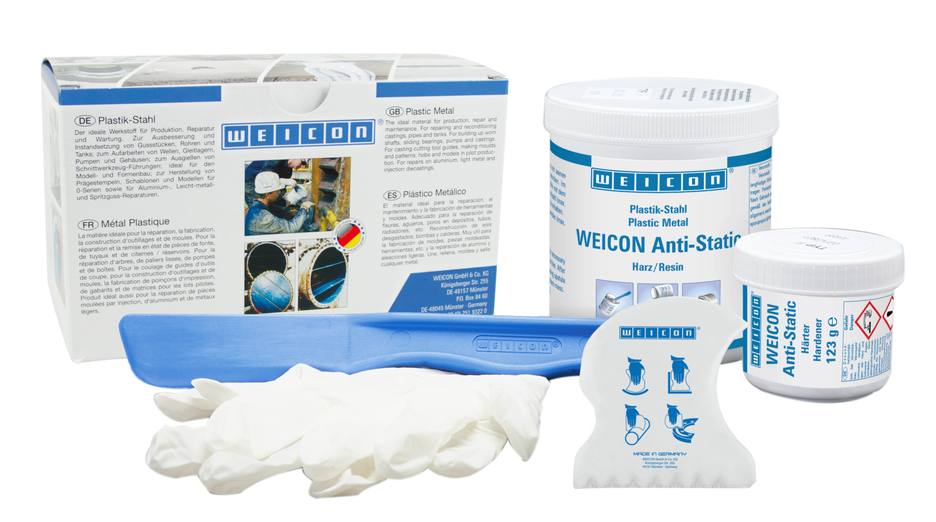 WEICON Anti-Static | minerálmi plnený systém epoxidovej živice na antistatický náter