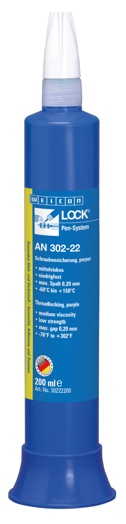 WEICONLOCK® AN 302-22 zaistenie skrutiek | nízka pevnosť, stredná viskozita