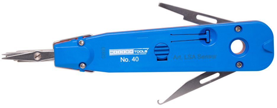 LSA Senzor No. 40 | aplikačný nástroj LSA vrátane snímača na snímanie koncovej polohy drôtu LSA Senzor No. 40 | aplikačný nástroj LSA vrátane snímača na snímanie koncovej polohy drôtu